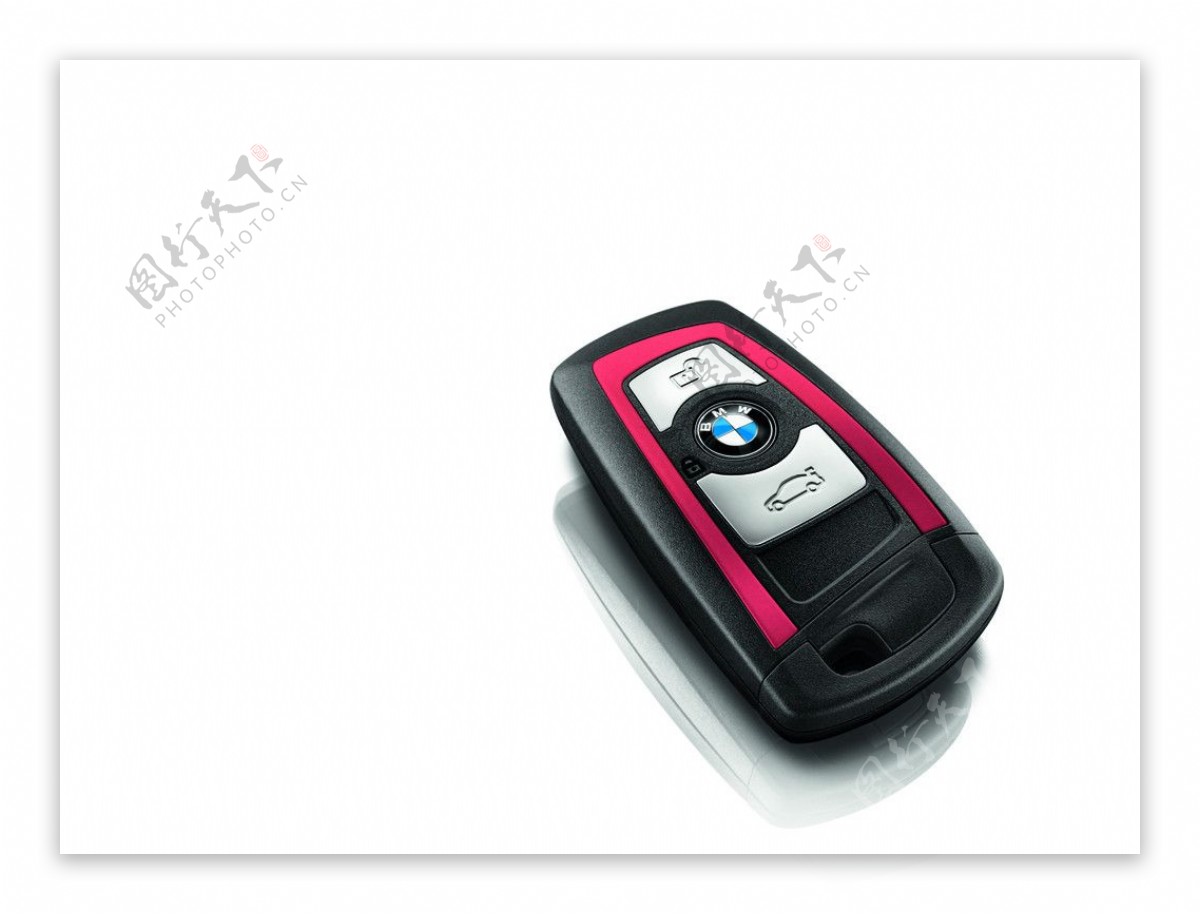 全新高清BMW1系红色车钥匙图片
