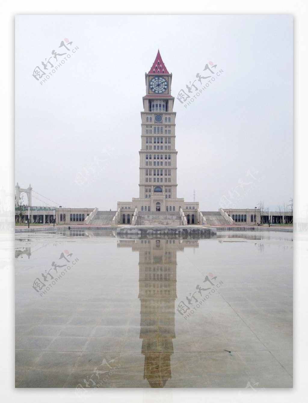 赣州和谐钟塔中国的大本钟图片