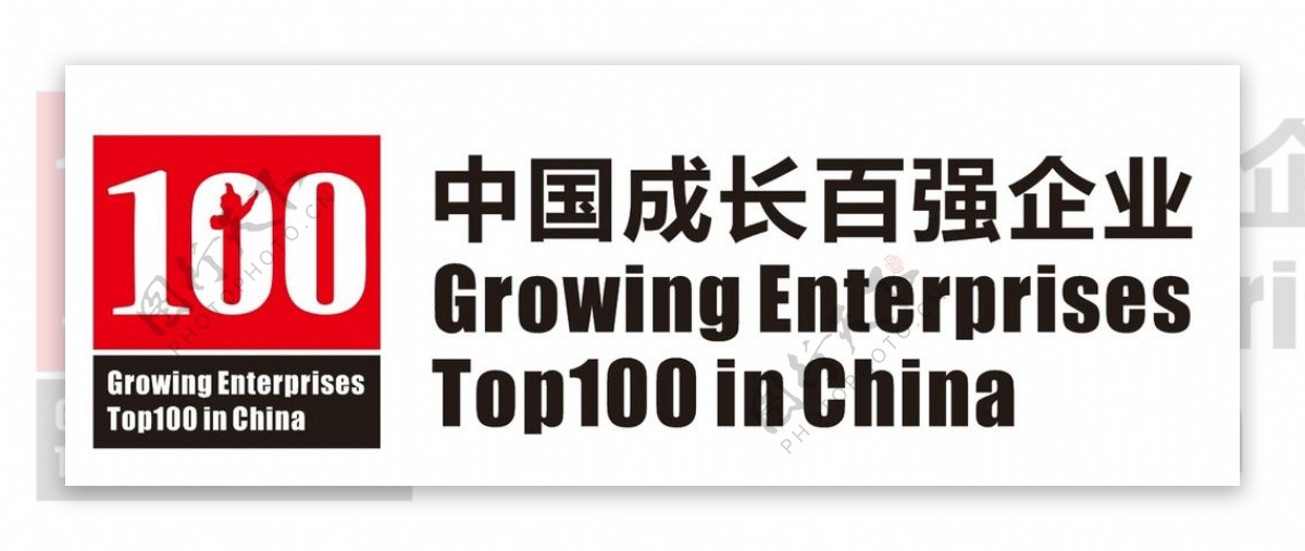 中国成长百强企业标志图片