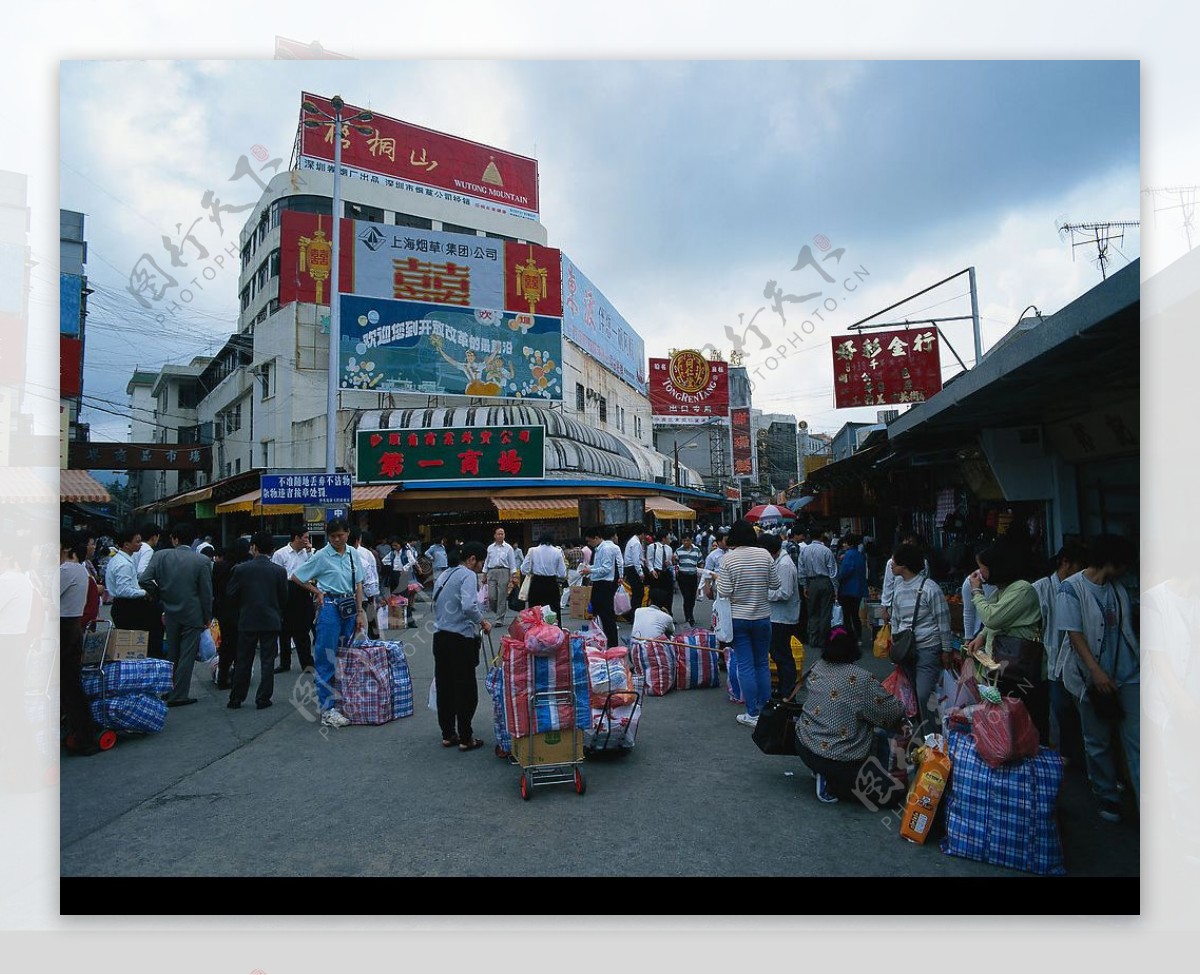 深圳城市风景城市商业建筑图片