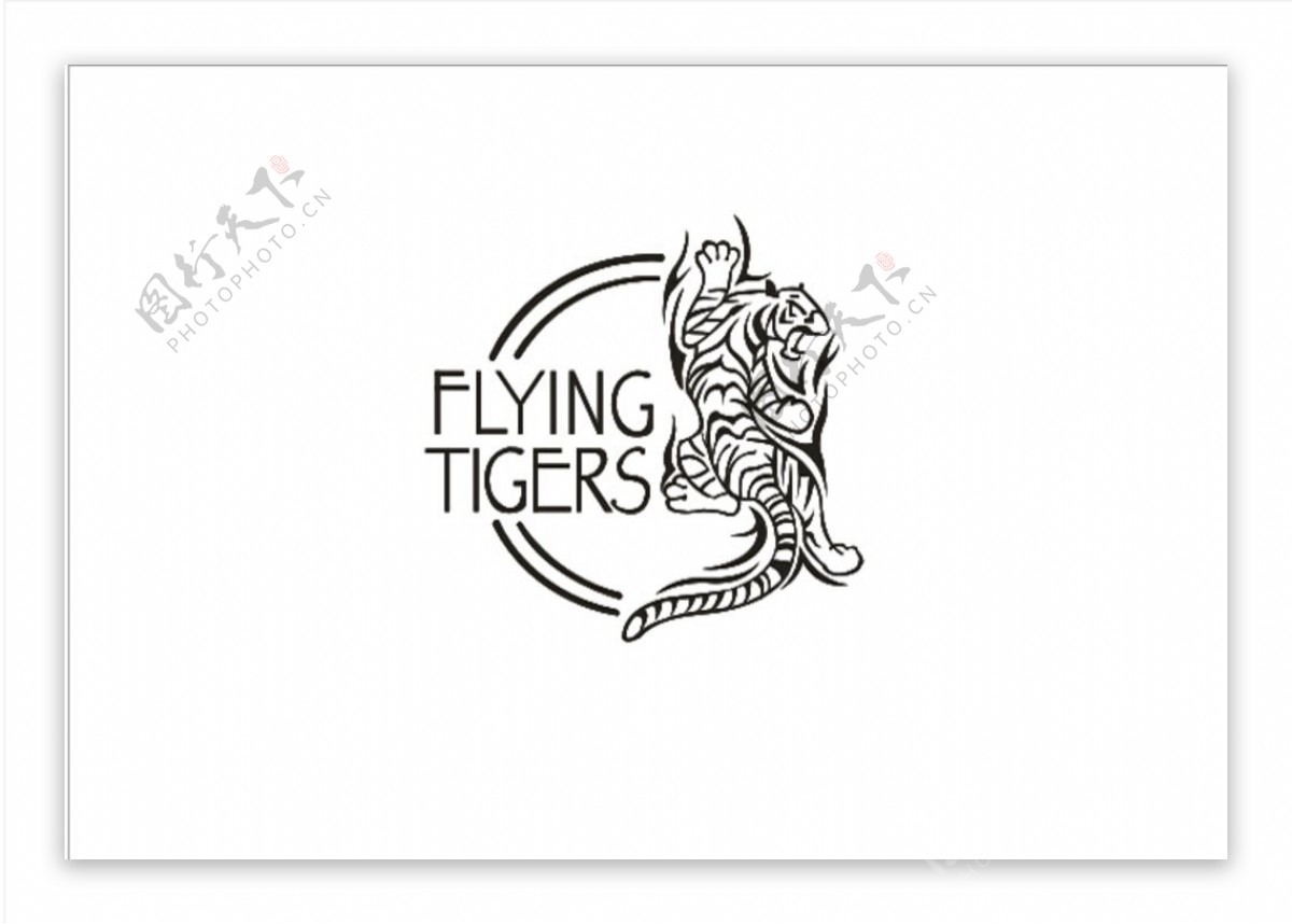 老虎LOGO图片素材-编号12727375-图行天下