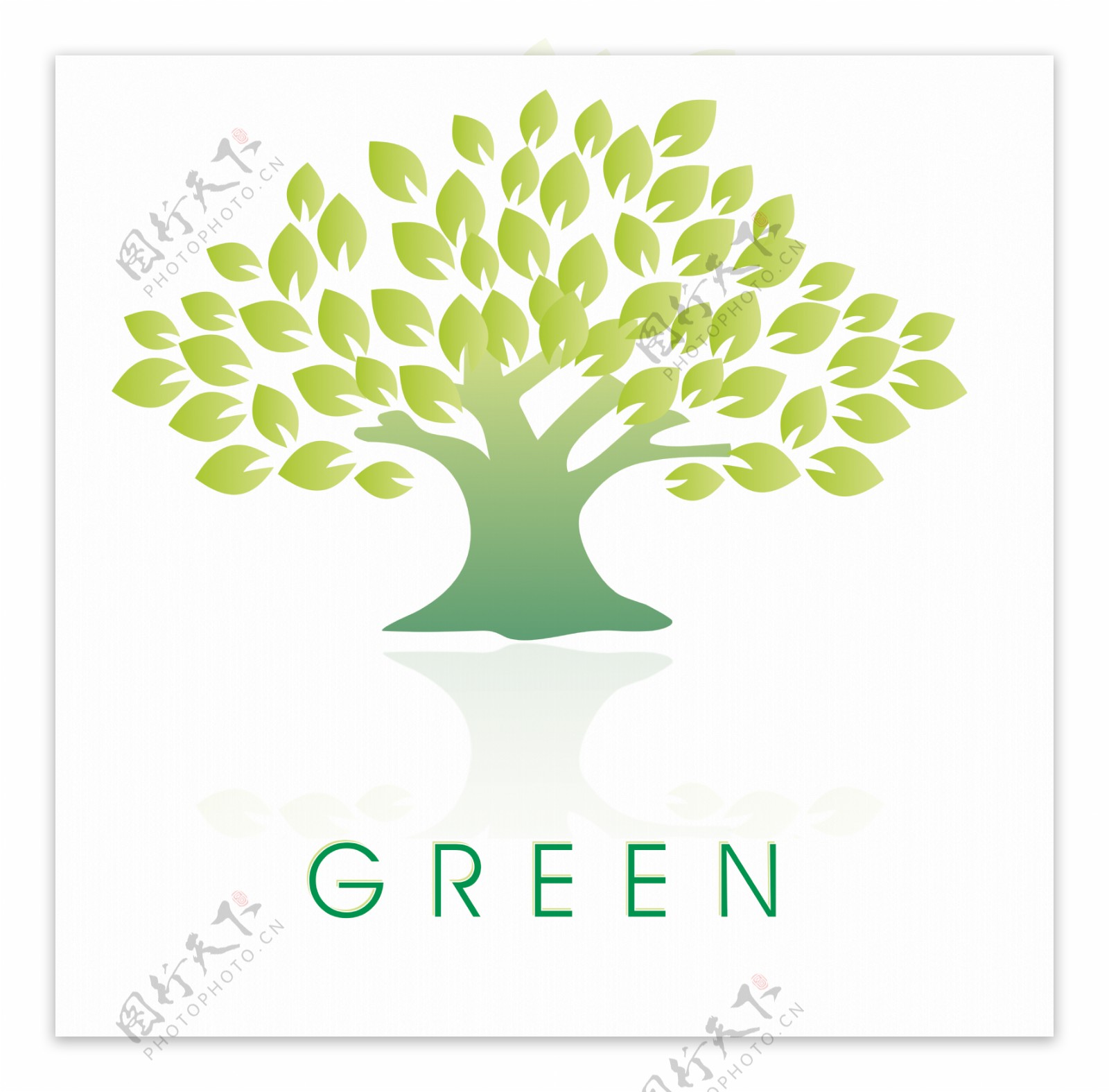 绿色环保标识图片