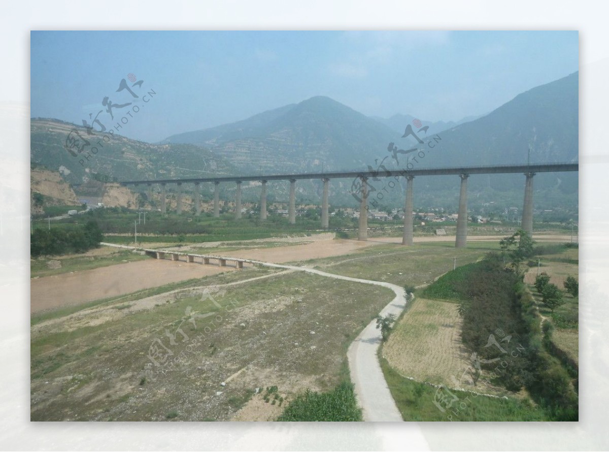 渭河桥梁图片