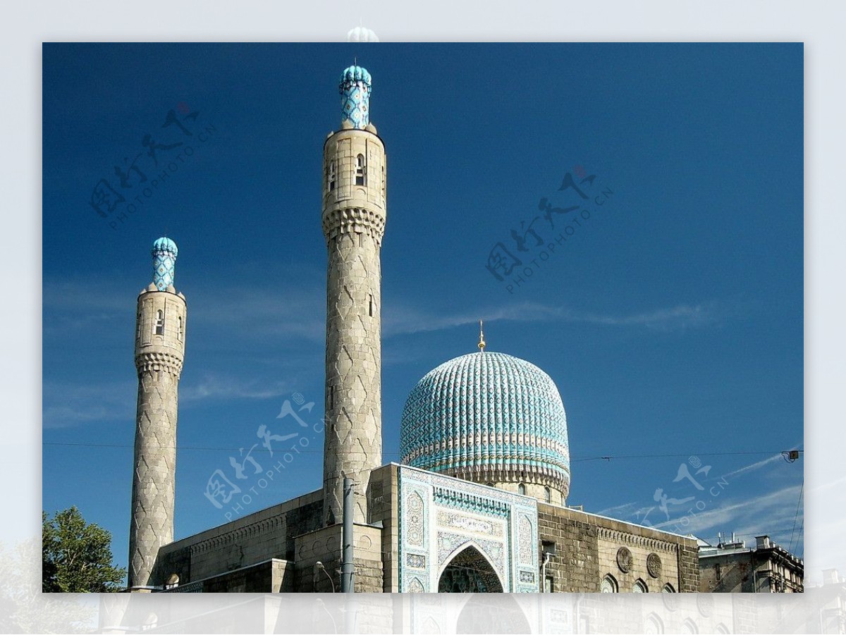 圣彼得堡清真寺图片