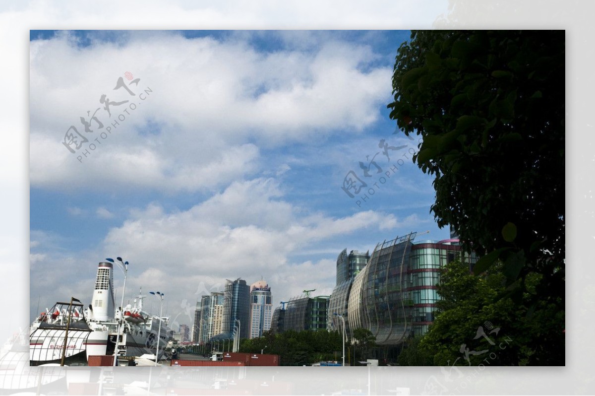上海国际港口中心图片