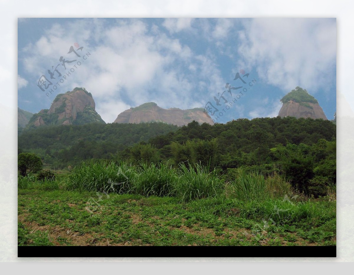 丹霞山风景图片