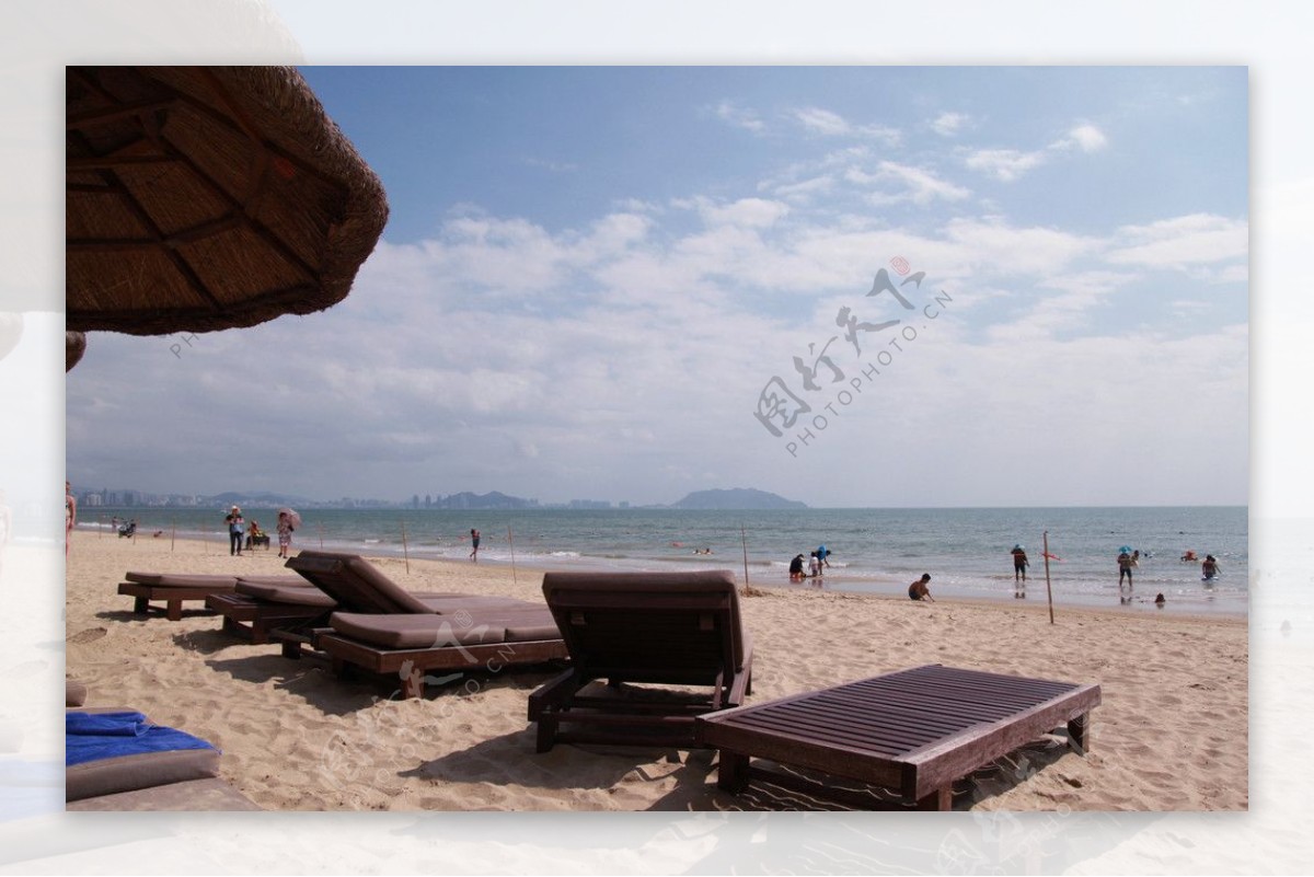 三亚国光豪生度假酒店专属沙滩图片