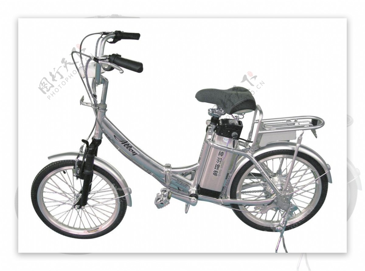 沧州神羽自行车式锂电池电瓶车图片