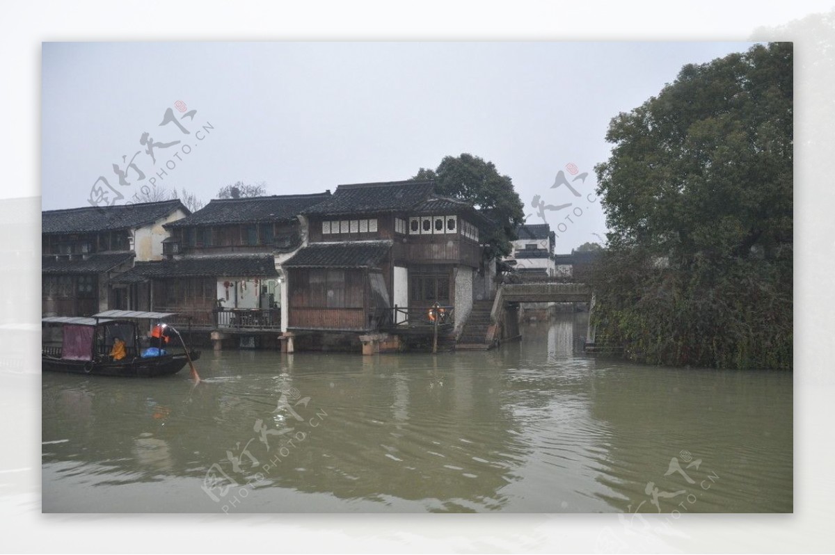 枕水江南浓情乌镇图片