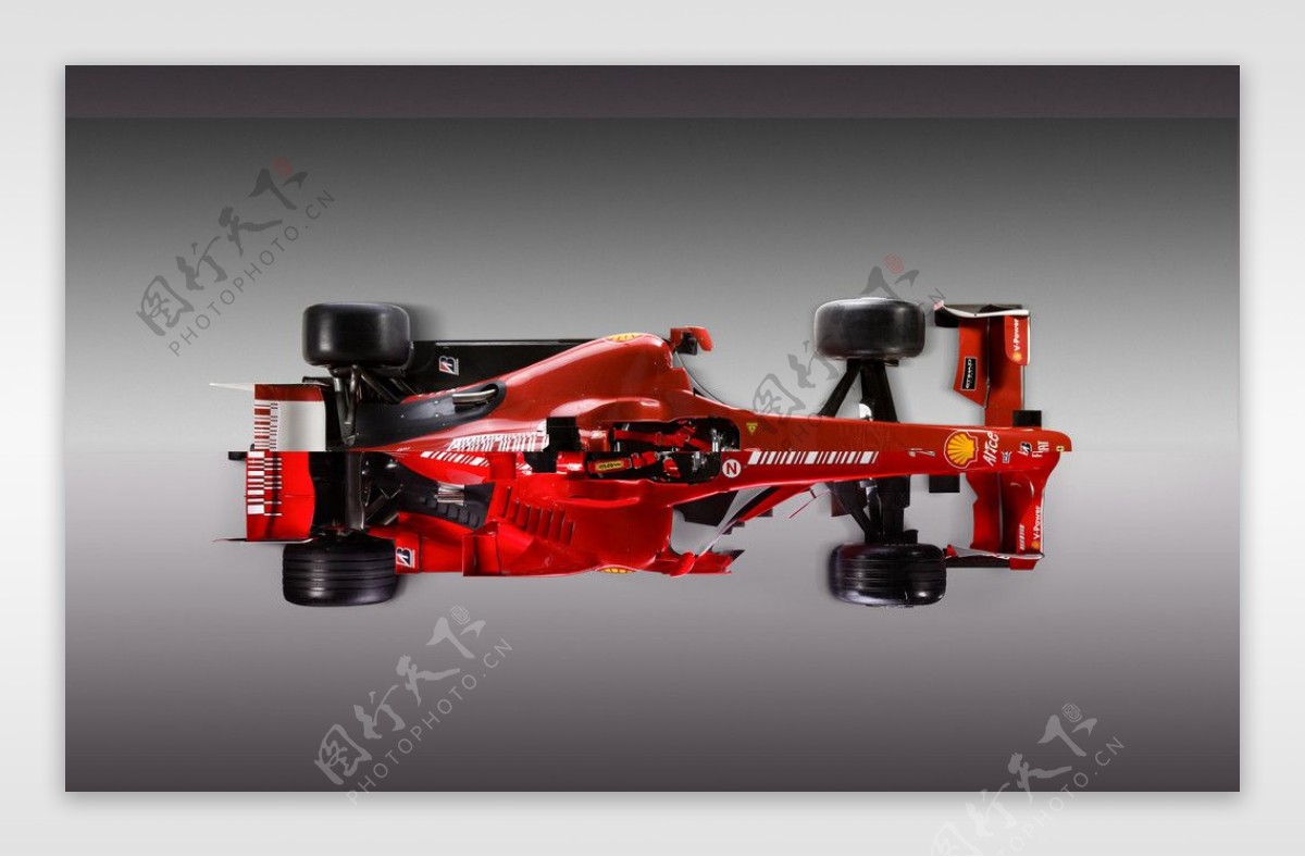 法拉利F60红色赛车图片