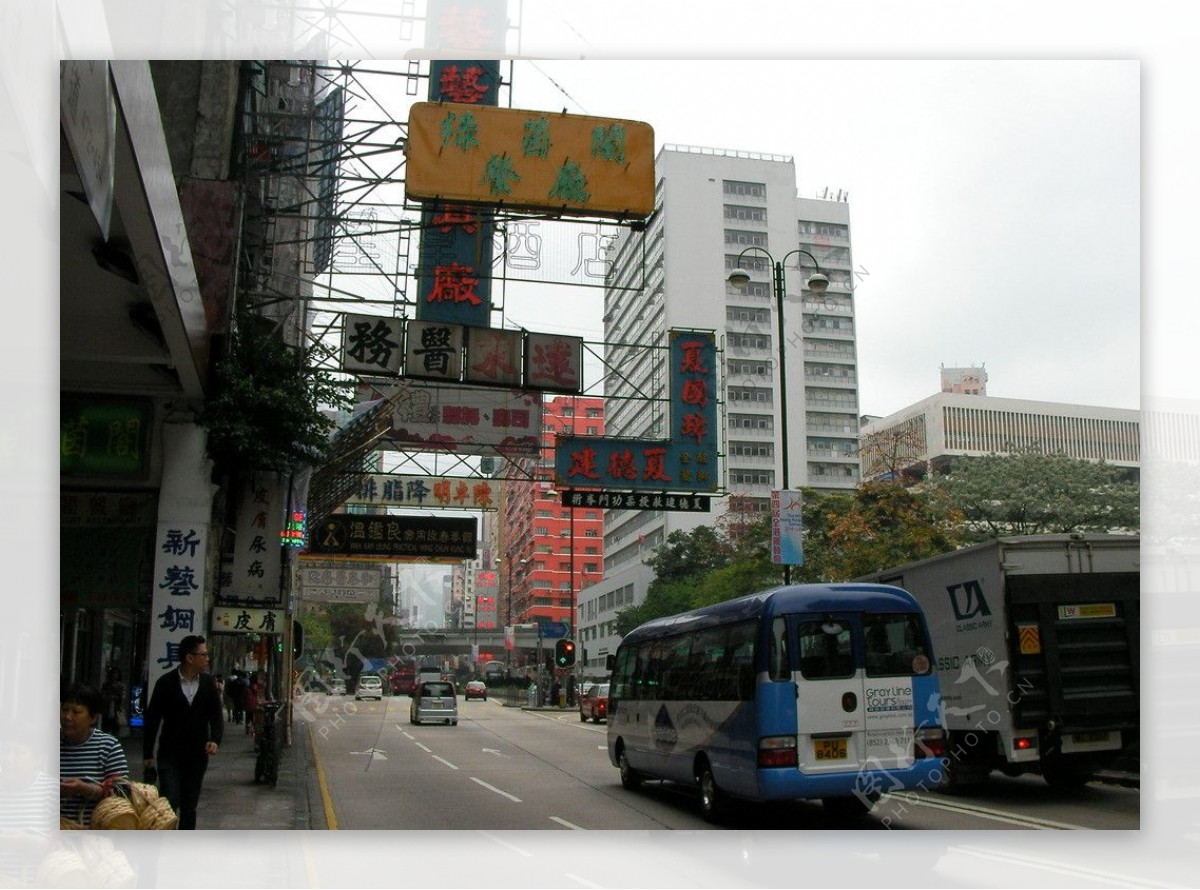 香港街景图片