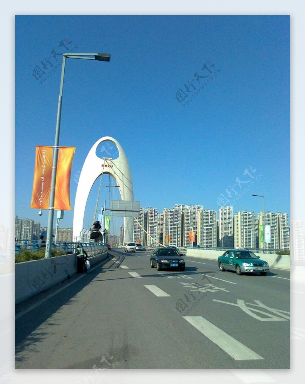 广州市猎德大桥图片