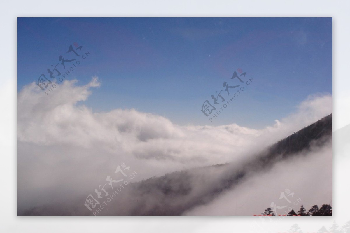 高山云海图片