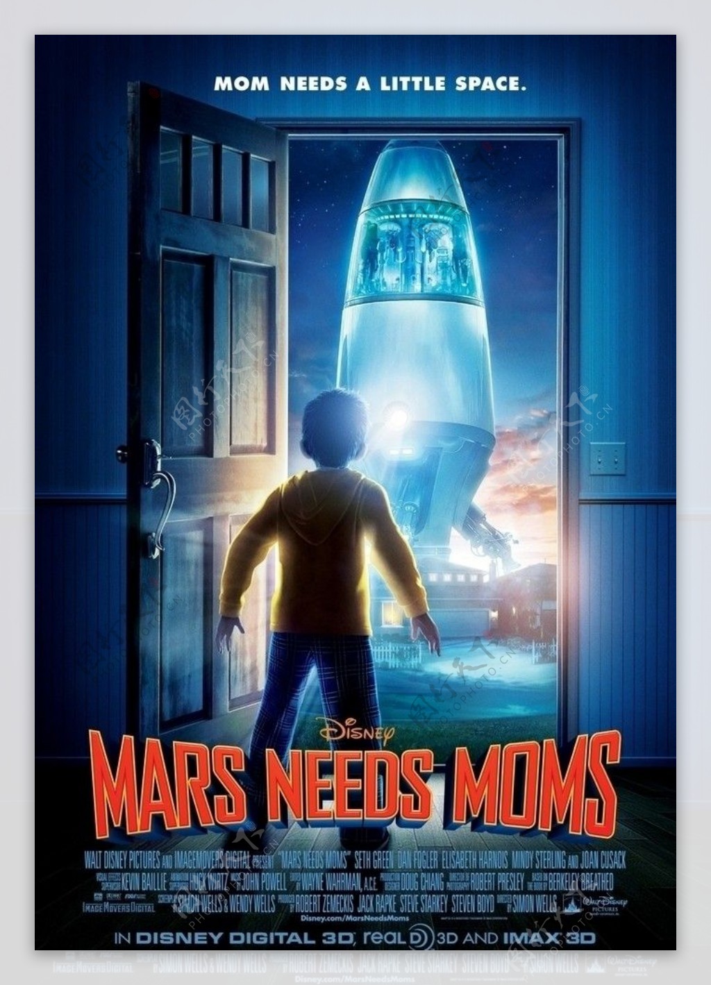 火星救母记高清原版电影海报图片