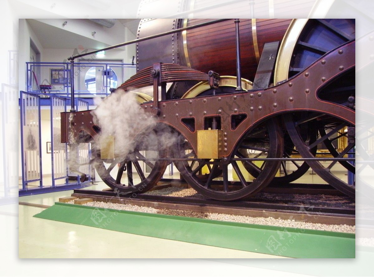 老式蒸汽机车图片