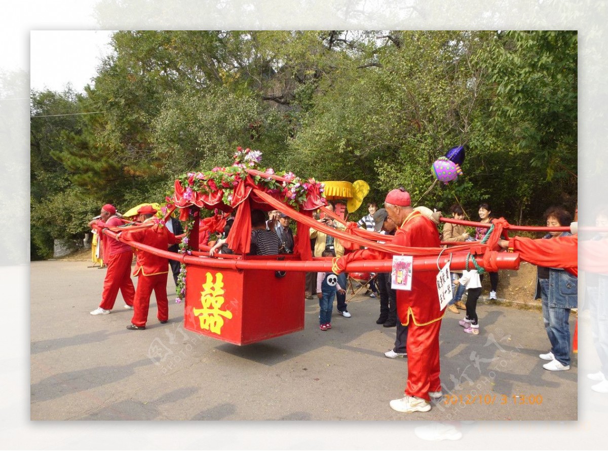 中国传统大花轿图片素材-编号31870990-图行天下