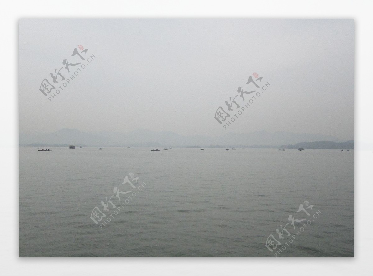 杭州西湖全景图图片