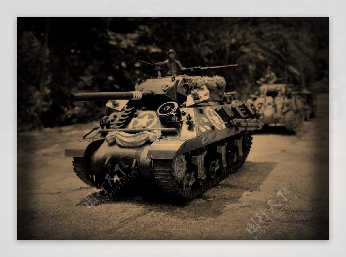 坦克歼击车模型图片