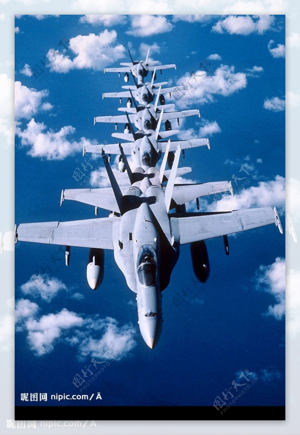 F18战斗群图片