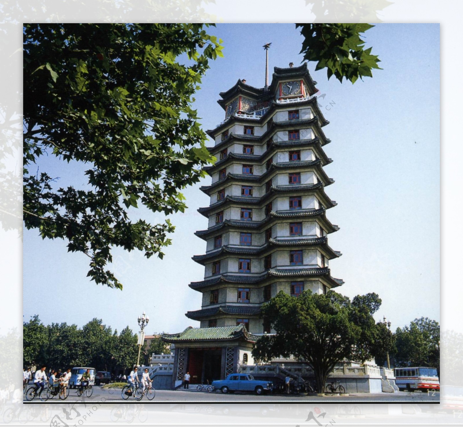 郑州二七纪念塔图片