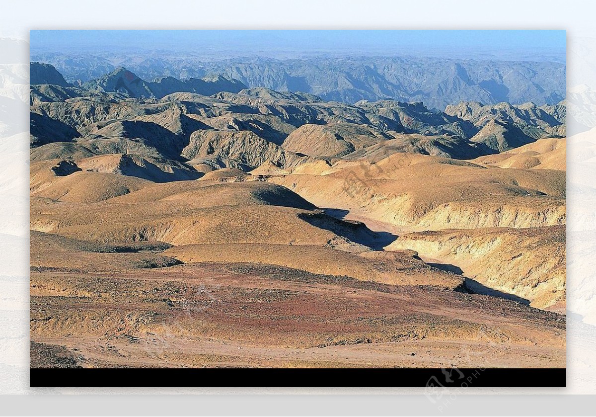 荒漠沙漠风光图片