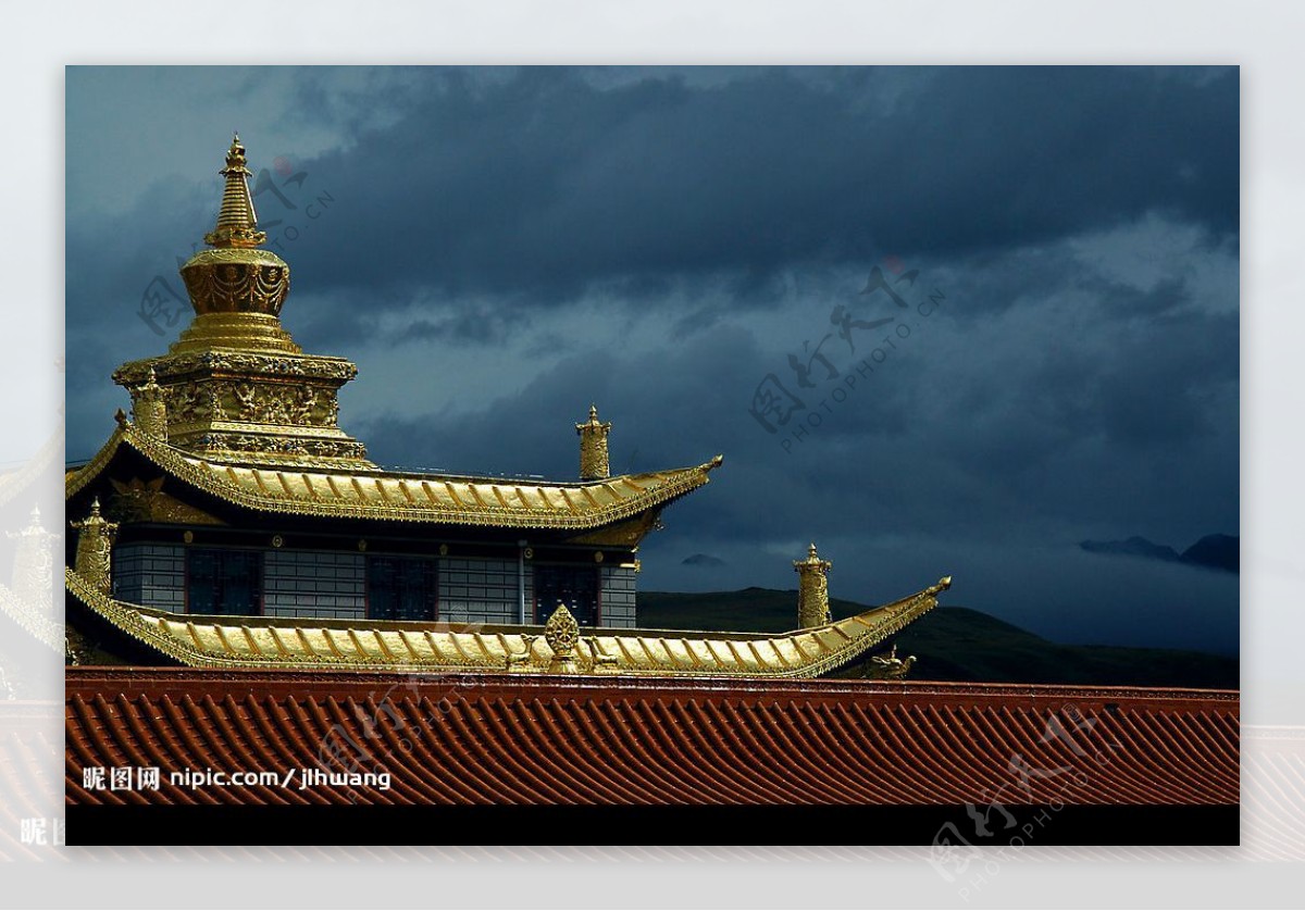 高原喇嘛庙图片