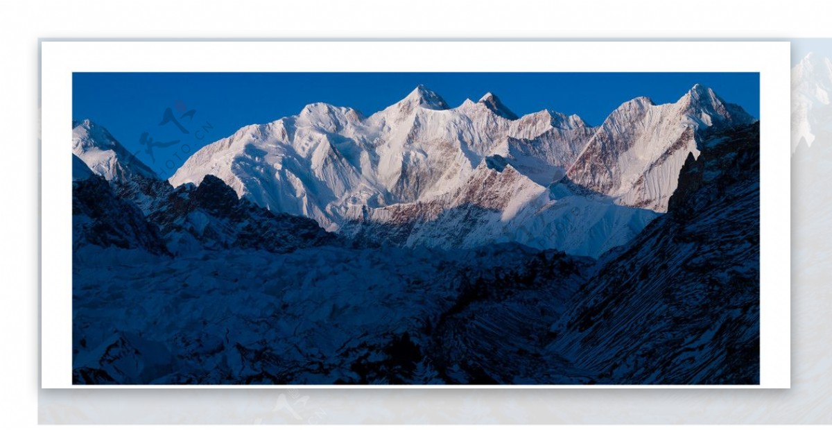 喀喇昆仑山雪峰图片