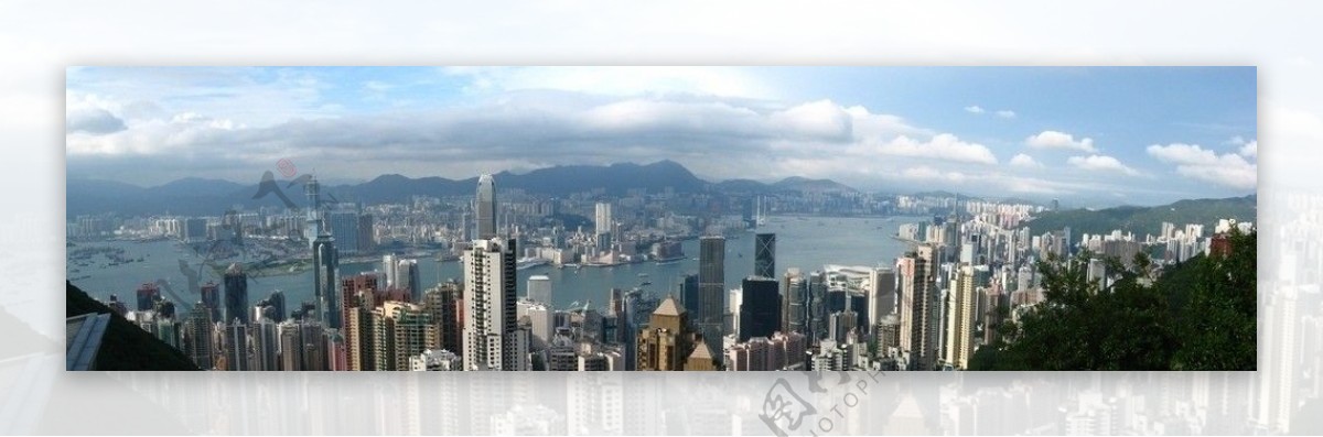 香港维多利亚海港图片