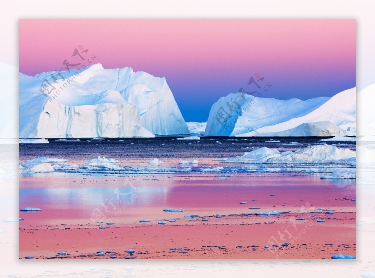 北极自然风光冰雪图片