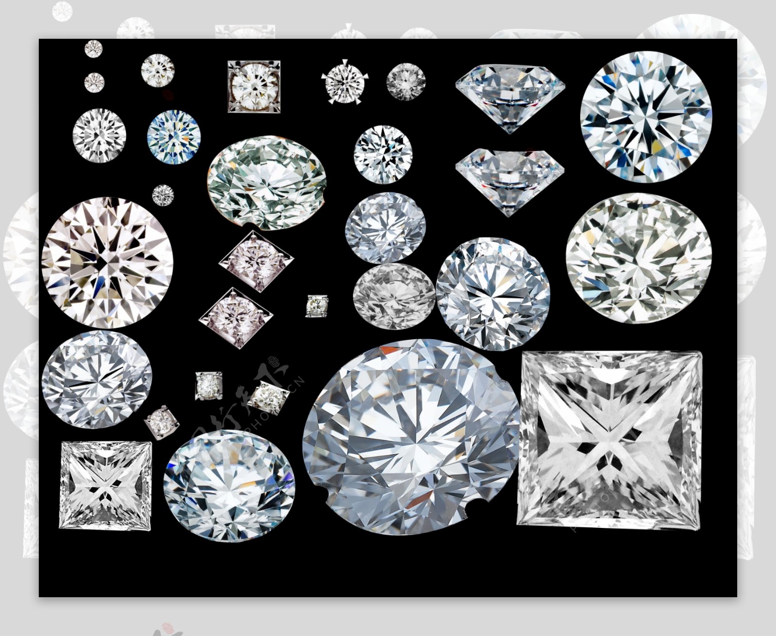 钻石素材图片