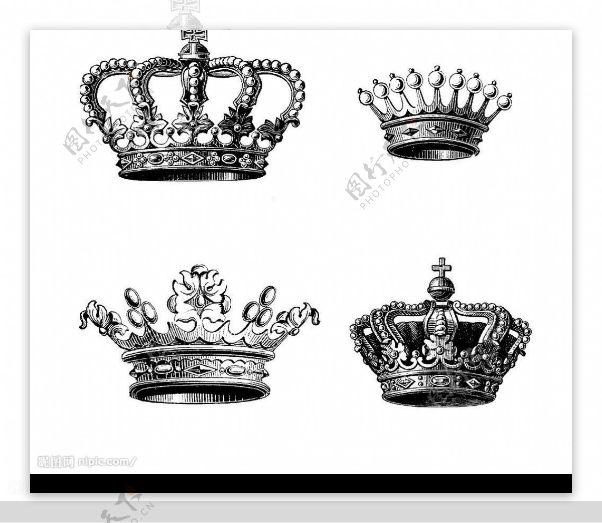 欧式皇冠图片