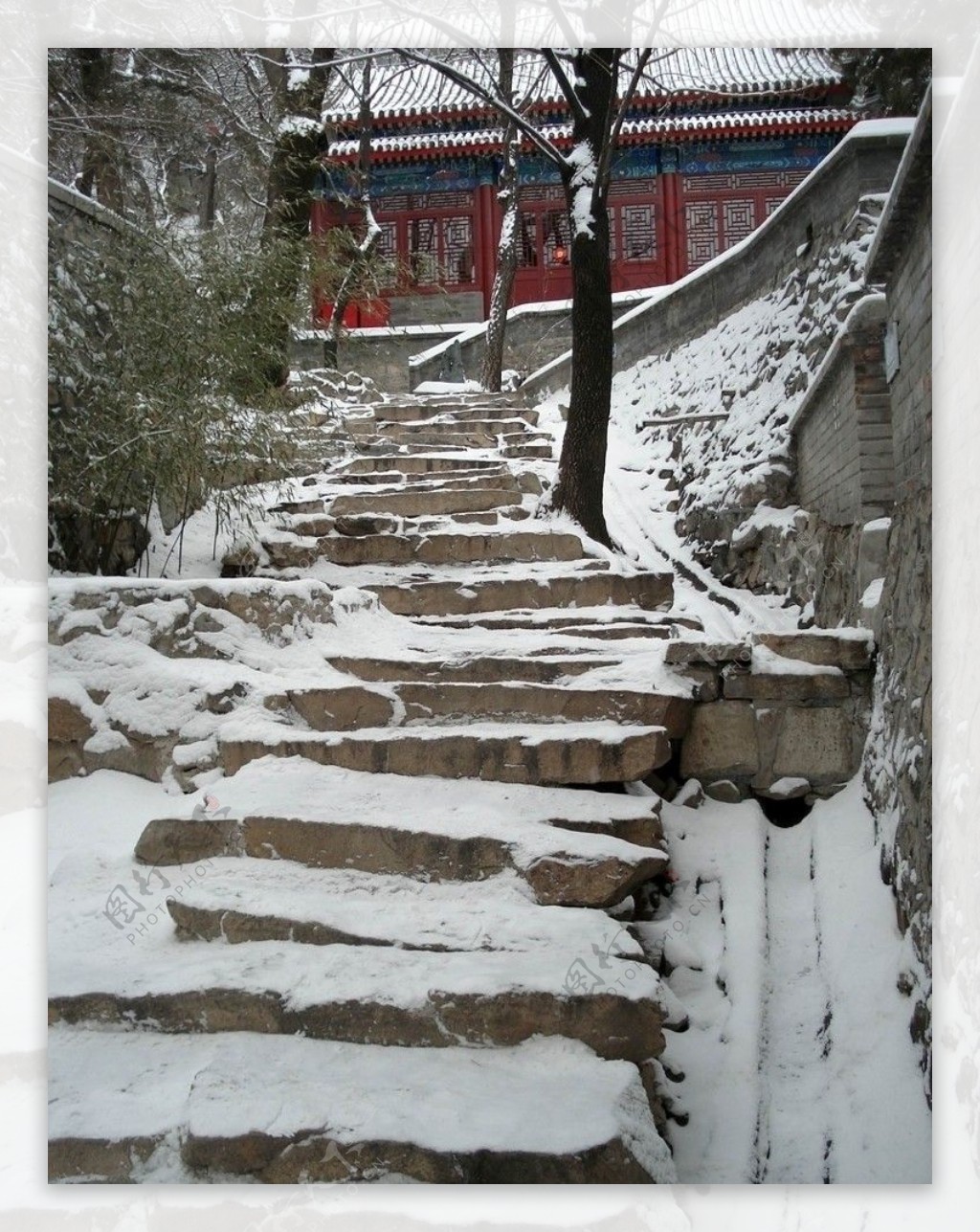 北京的雪图片