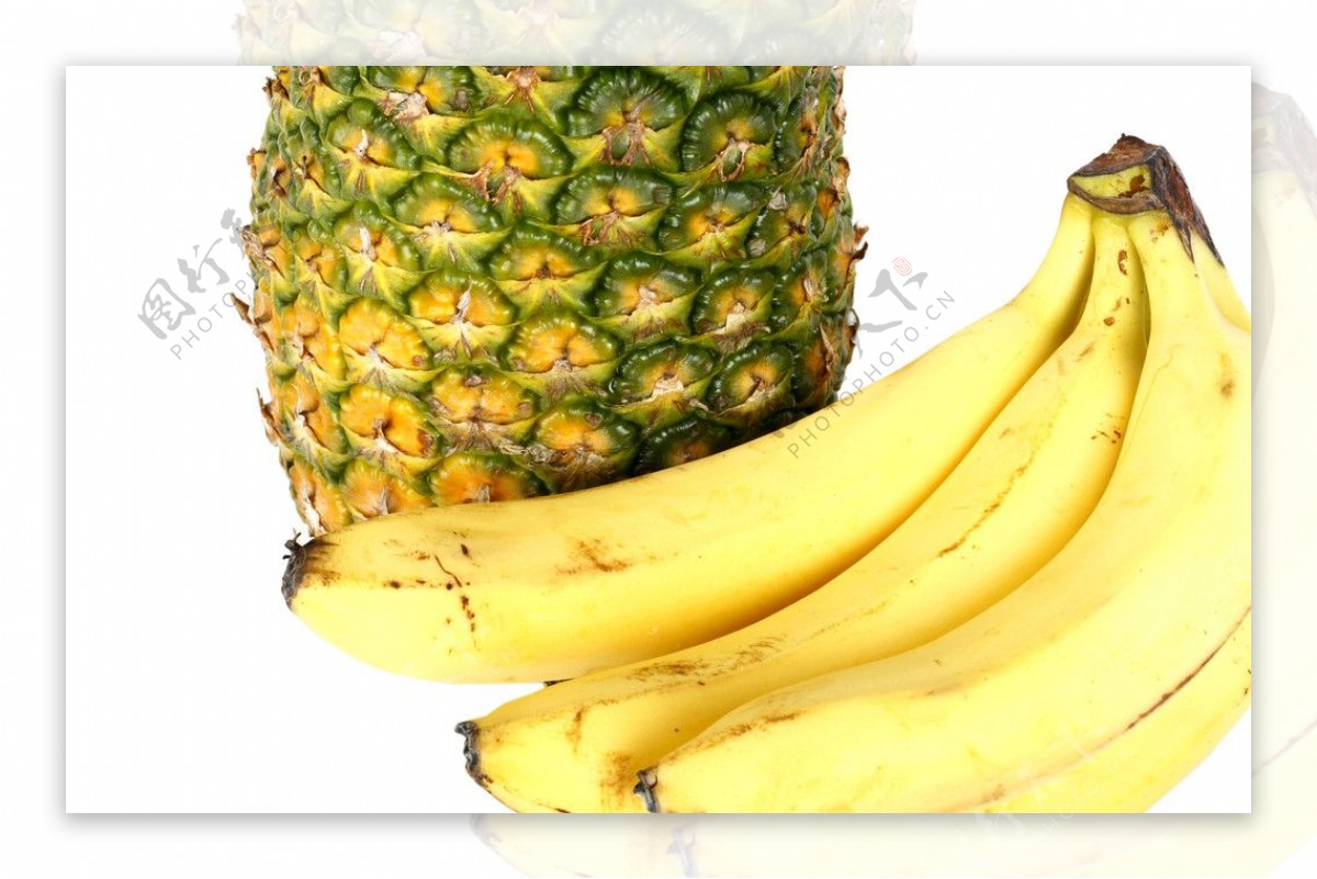 菠萝和香蕉图片