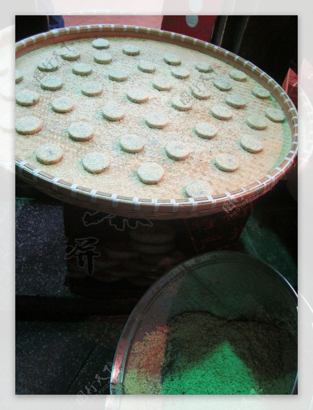 杭州芝麻饼图片