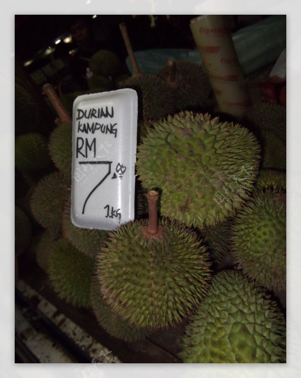 马来西亚沙巴榴莲图片
