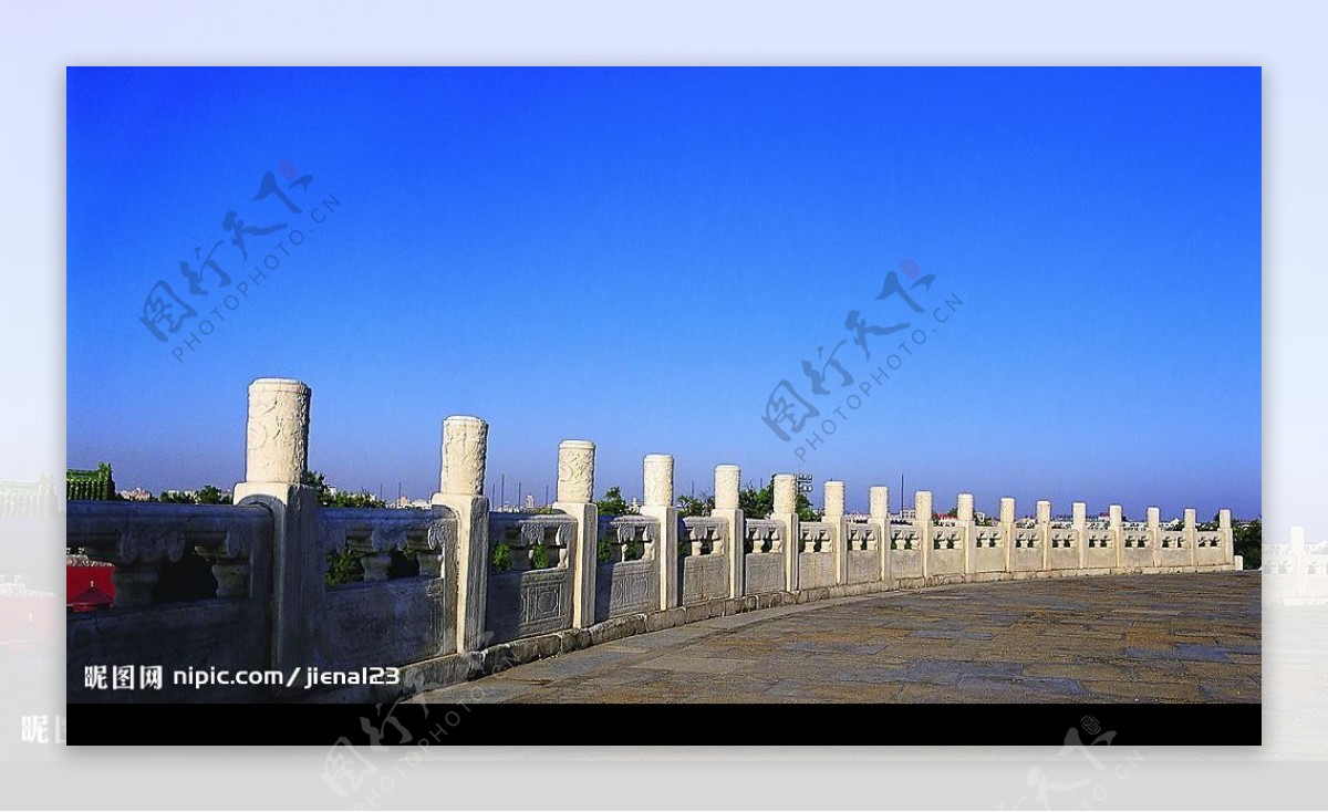 北京天坛公园景色图片