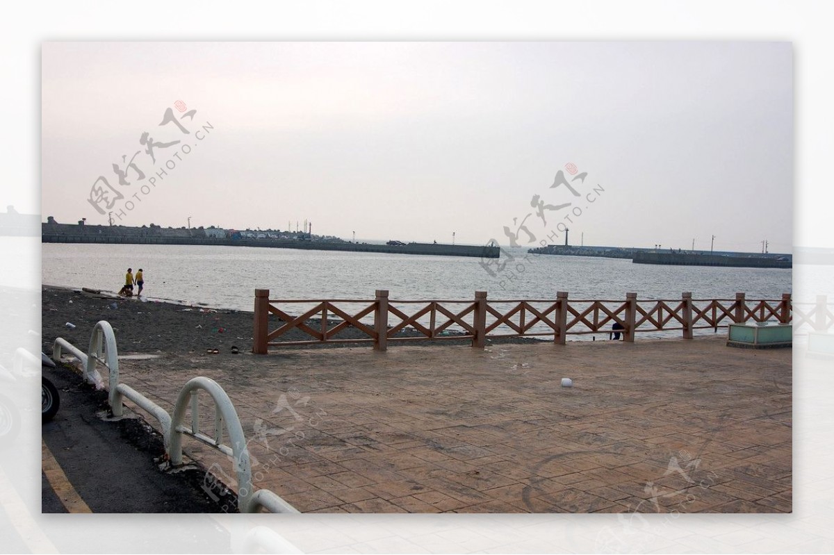 南寮漁港图片
