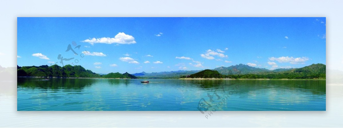 易水湖风光图片