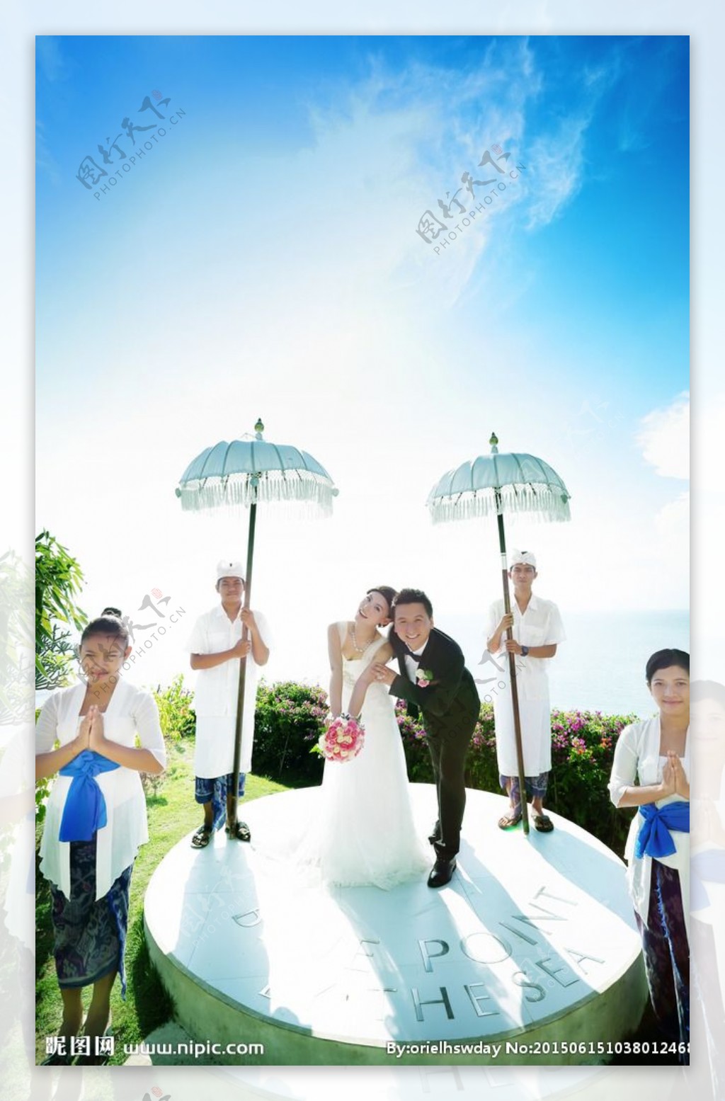 海瑟薇海外巴厘岛婚礼图片