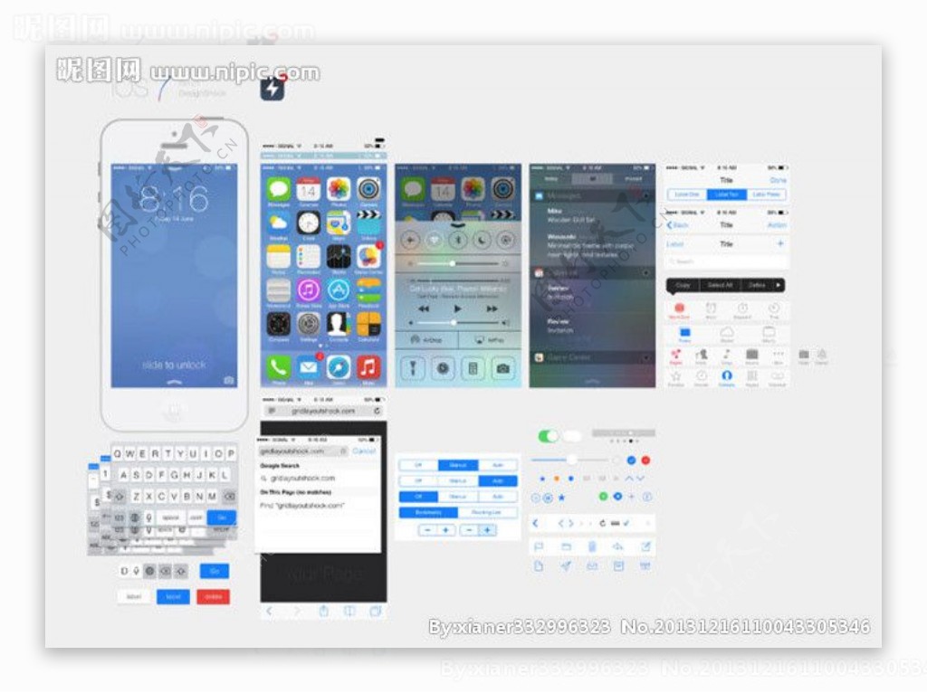 苹果ios7系统界面图片