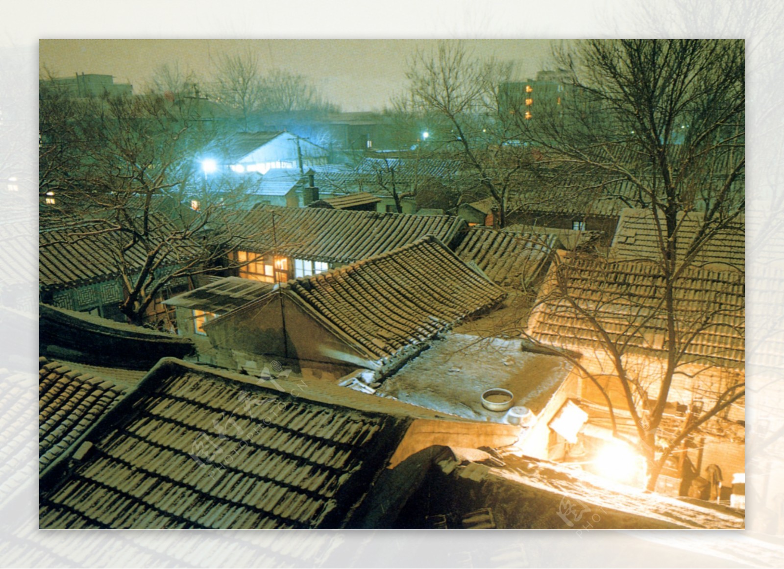 老北京四合院的历史见证图片