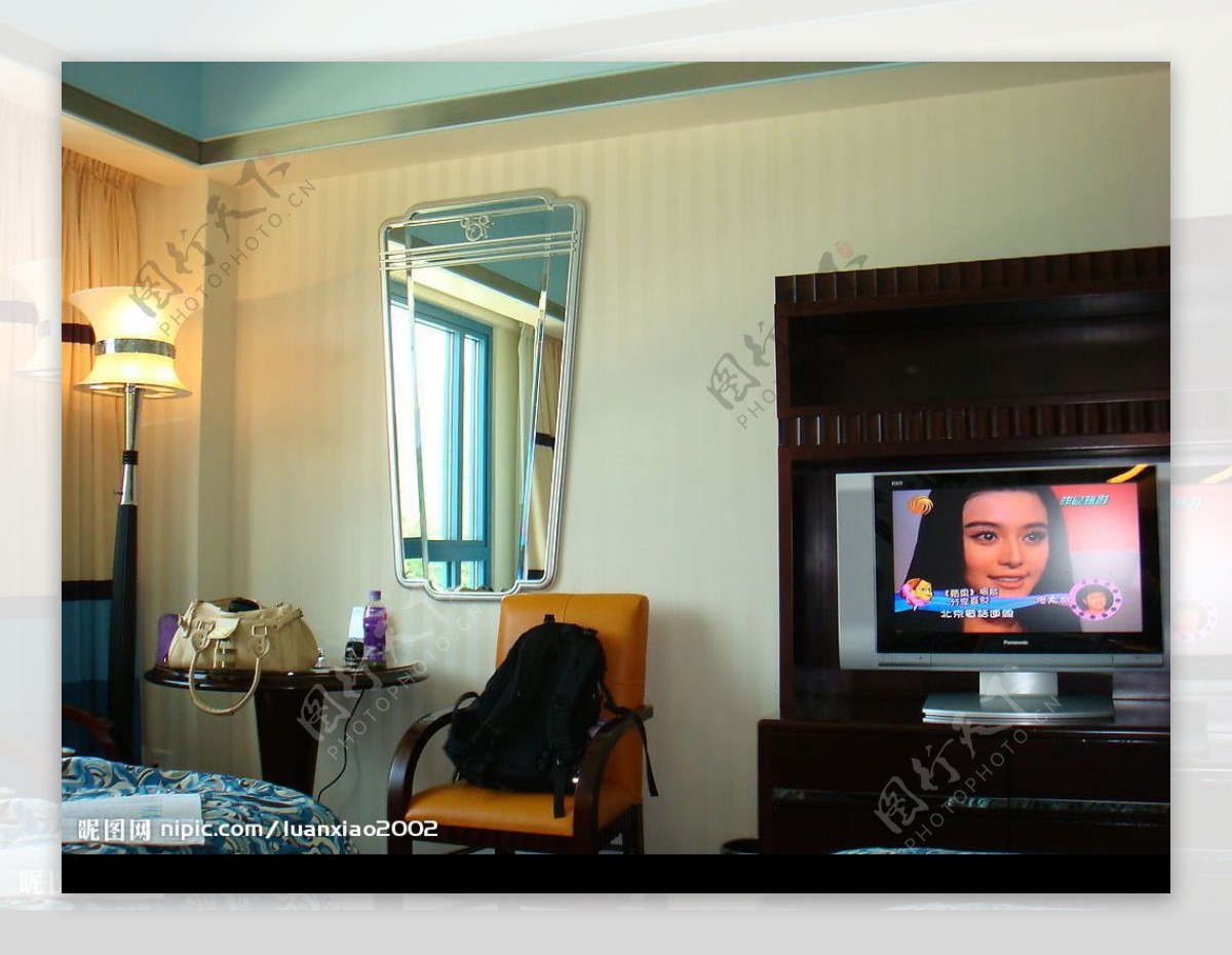 迪斯尼好莱坞酒店标房的电视图片