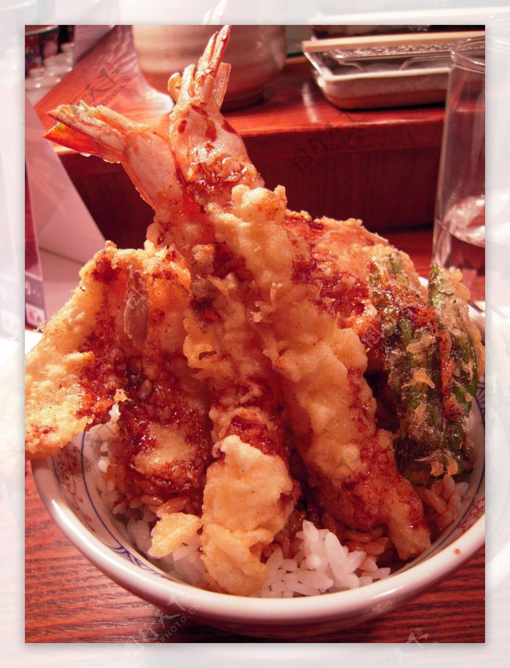 虾丼饭图片