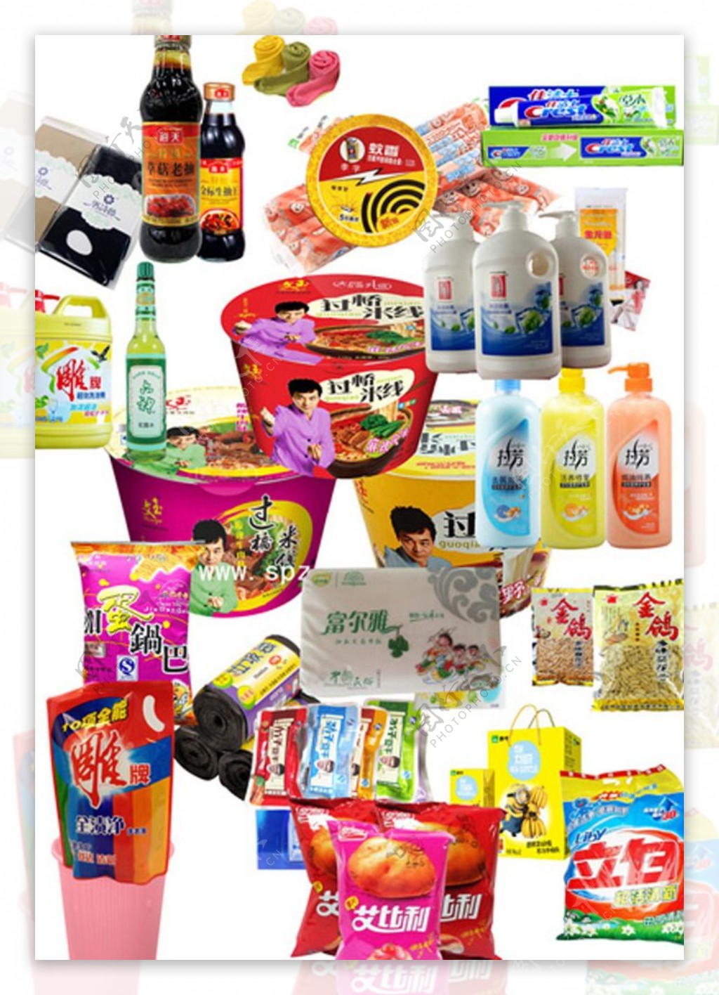副食大全超市单品图片