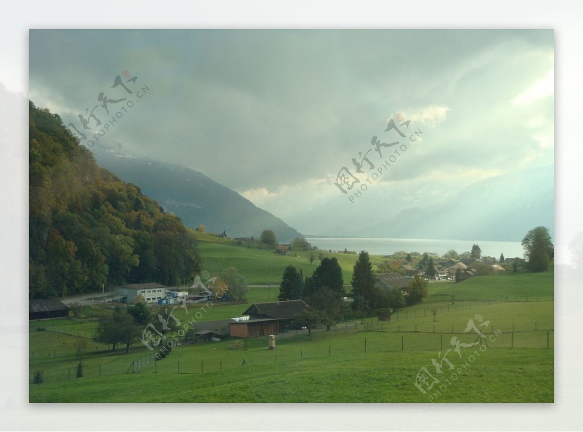 瑞士郊外图片