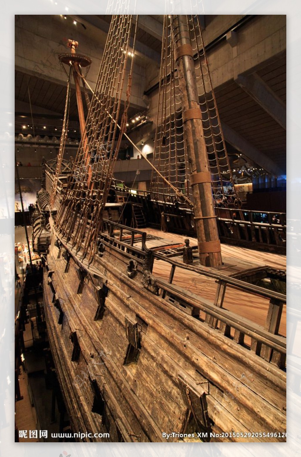 瓦萨号沉船博物馆图片