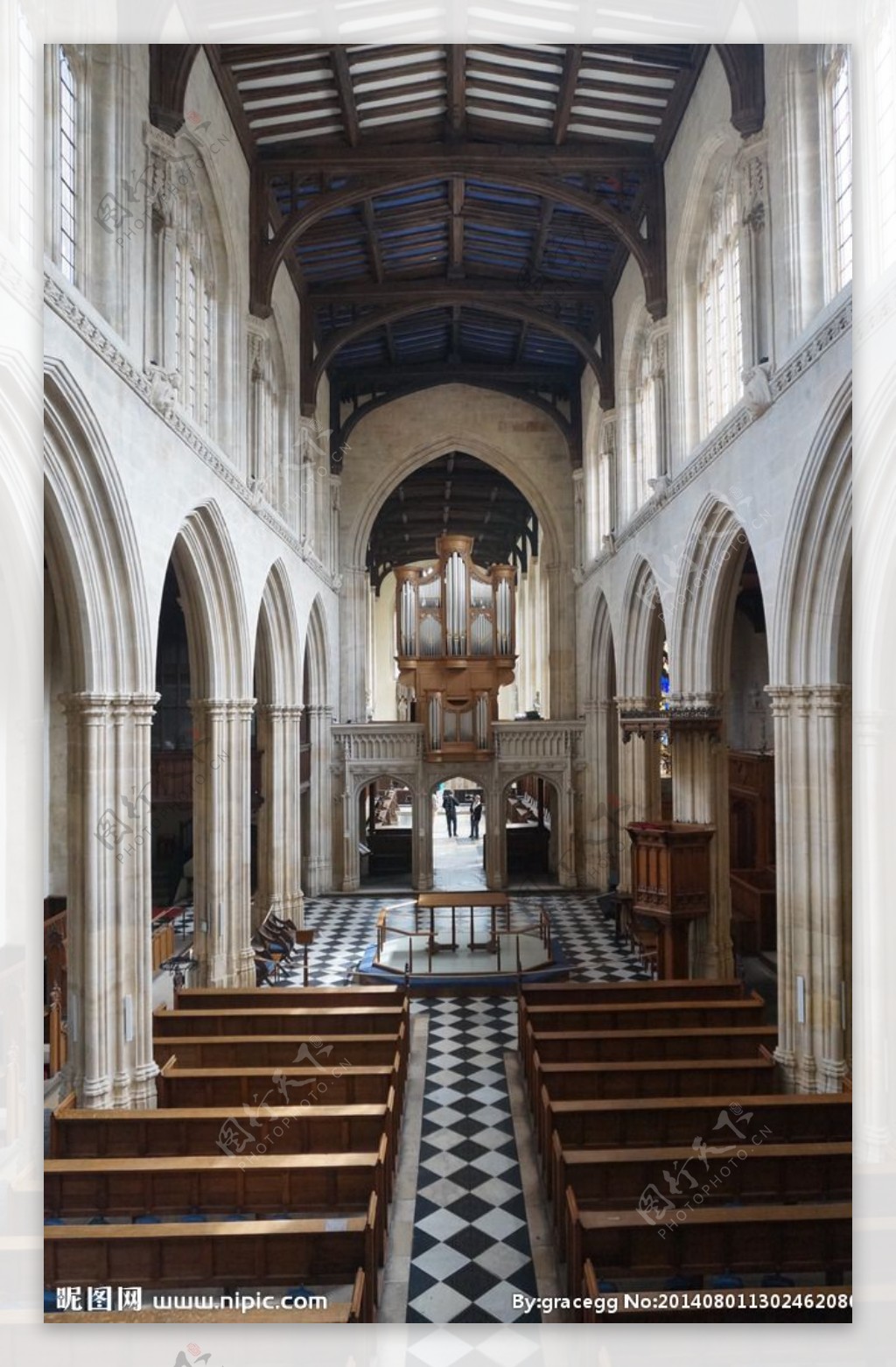 牛津教堂图片