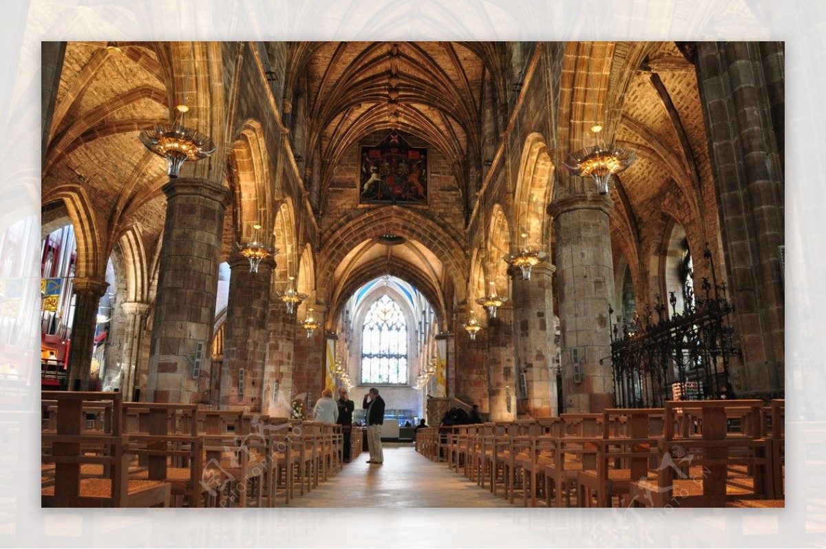 爱丁堡大教堂内部图片