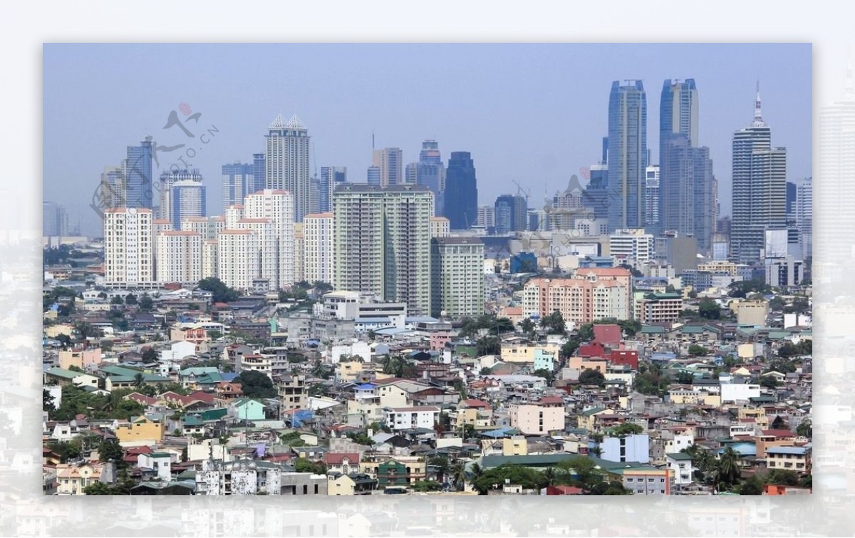菲律賓馬卡蒂市中心俯瞰图片