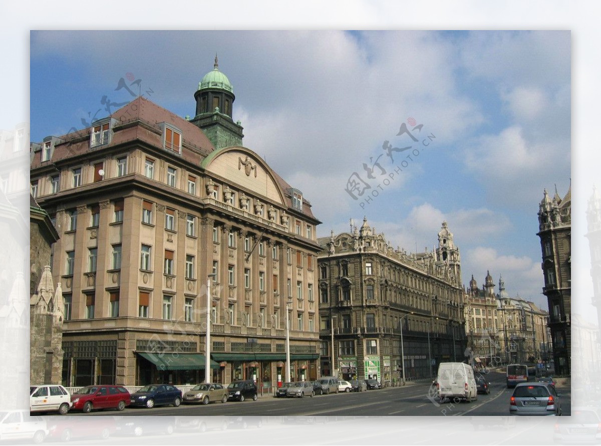 匈牙利布达佩斯街景图片